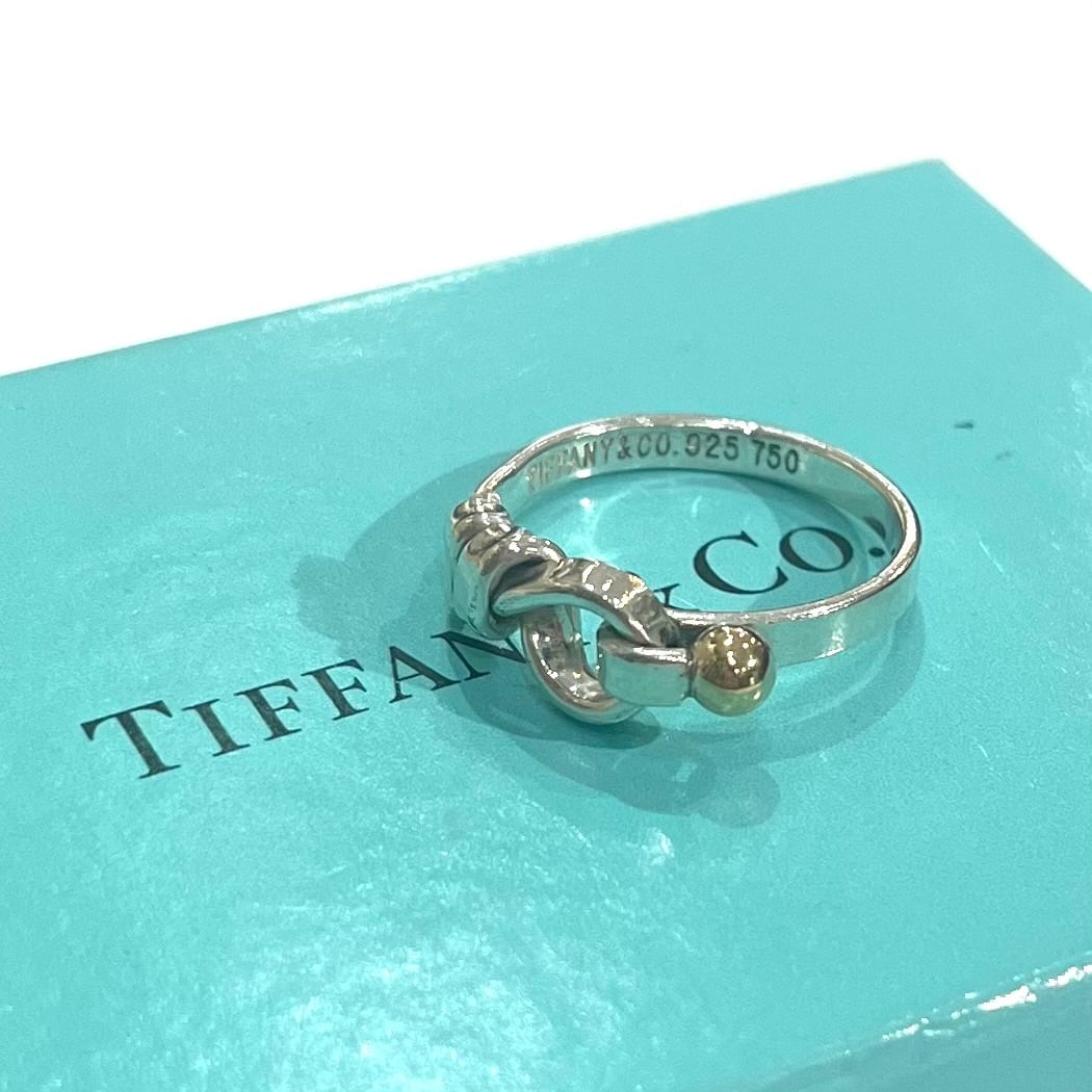 TIFFANY&CO.】 ティファニーアンドコー フック＆ノット コンビリング