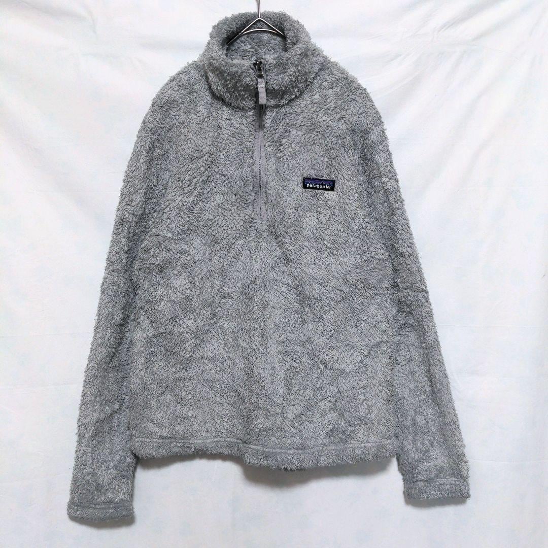 パタゴニア　patagonia 中綿ハーフジップ　Mサイズ アメリカ製 パタゴニア STY25235 ボアフリース ハーフジップ US規格レディースS