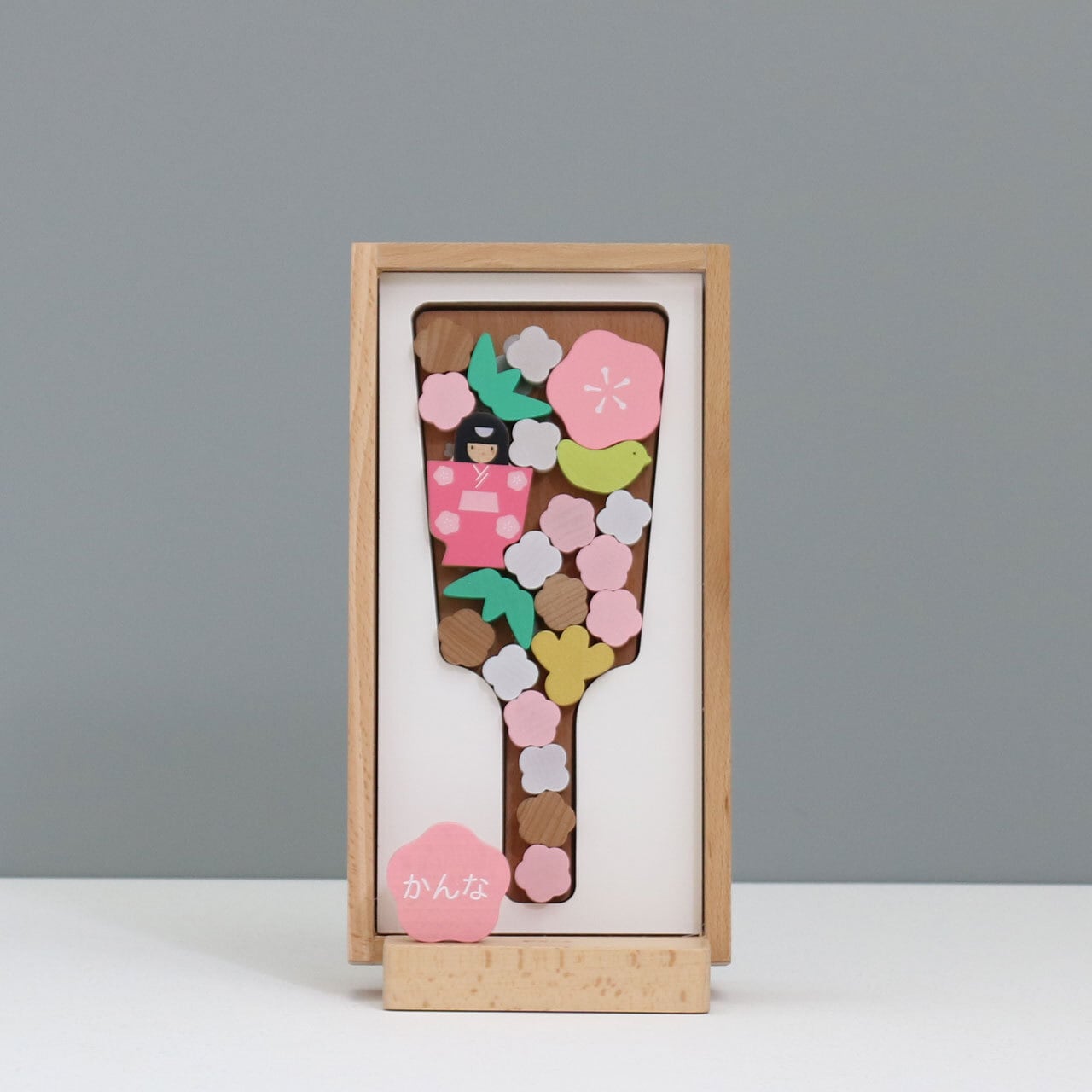 Puca プーカ 【プーカの羽子板】 積木｜木製｜羽子板｜お名前入れ