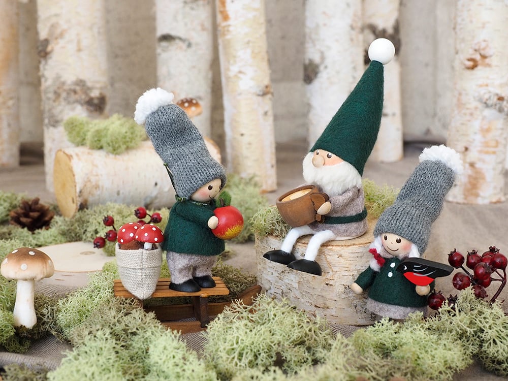 ノルディカニッセ ベリー摘みの女の子 Nordic Forest 北欧 北欧雑貨