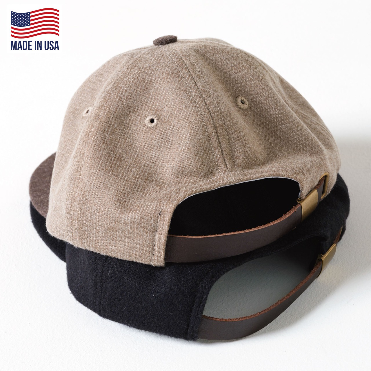 【DARGO】Wool Flat Visor Cap（2color）