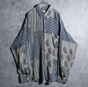 Paisley pattern design shirt