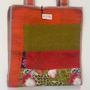 ＜PHET AND PLOY＞Kantha Bag Piping カンタバッグC