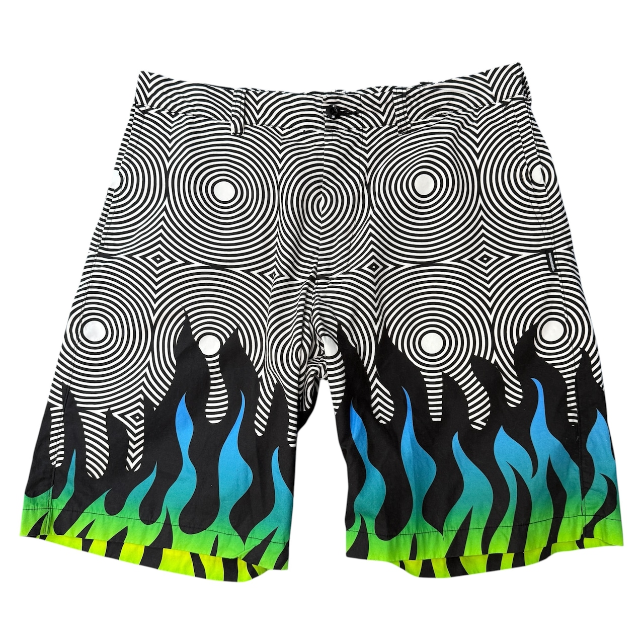 【NEIGHBORHOOD】ネイバーフッド ✕ DSC "FLAME PATTERN" ショートパンツ