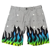 【NEIGHBORHOOD】ネイバーフッド ✕ DSC "FLAME PATTERN" ショートパンツ