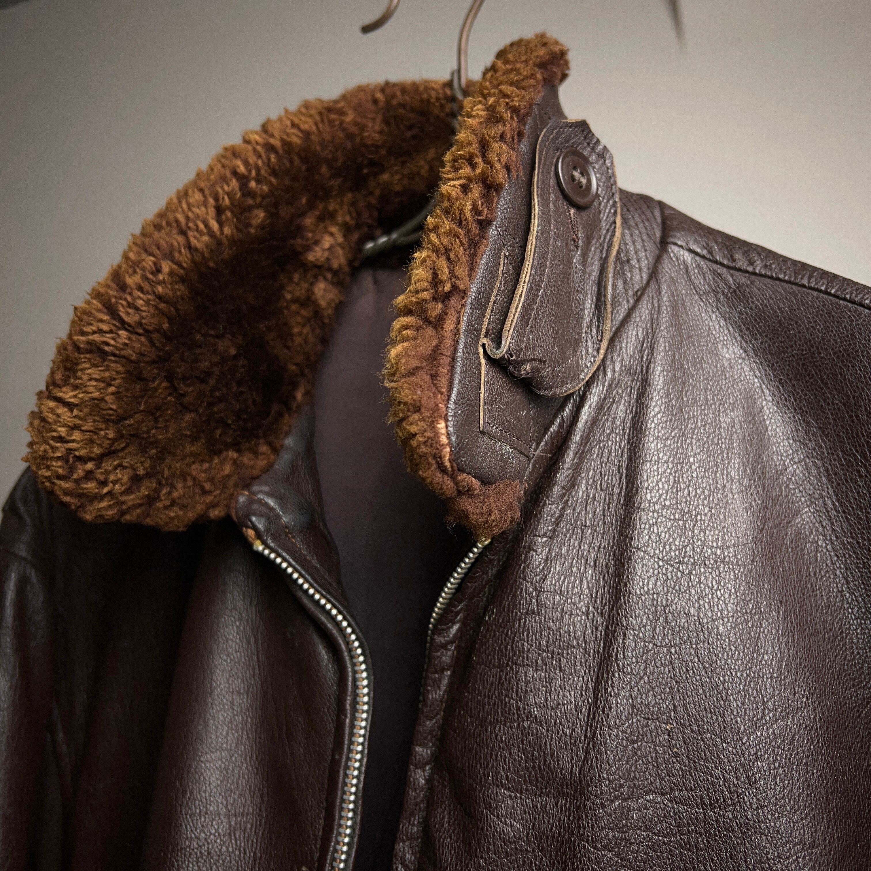 1950's~ U.S.NAVY G-1 FLIGHT JACKET【0110A58】【送料無料 1950's~ U.S.NAVY G-1 FLIGHT JACKET【0110A58】【送料無料