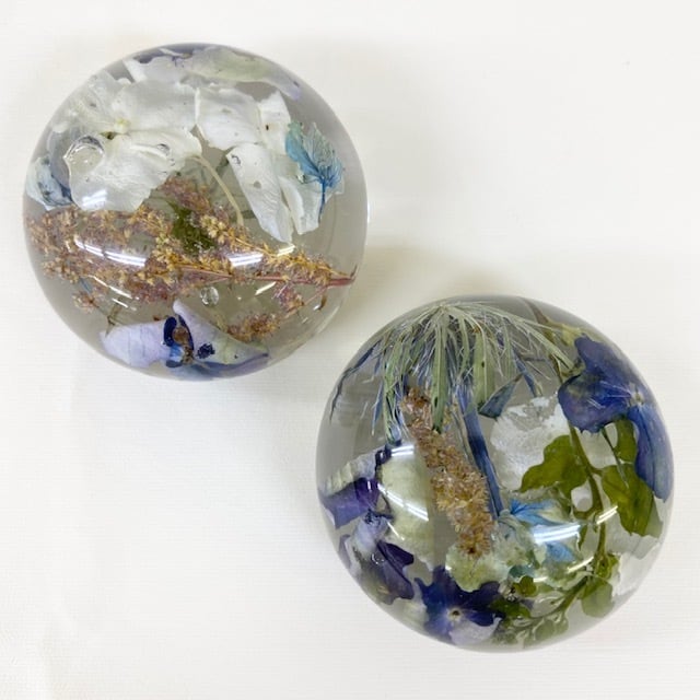 DETAIL Resin With WOOD INSIDE ペーパーウェイト