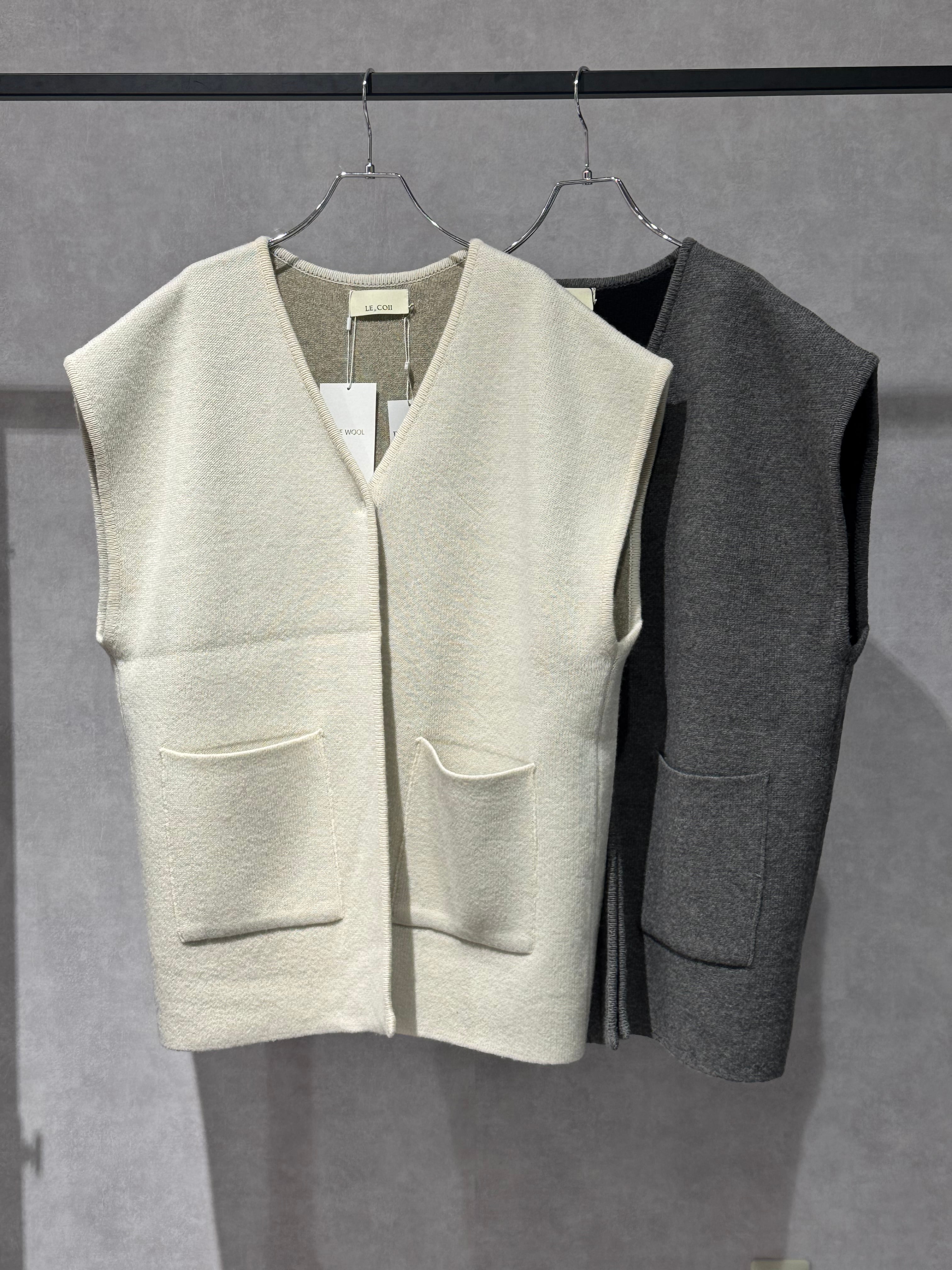 wool knit vest