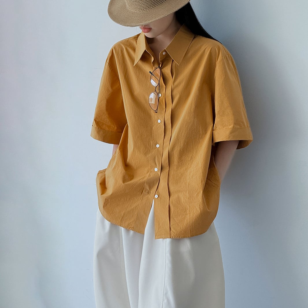 loose short sleeve shirt 14622