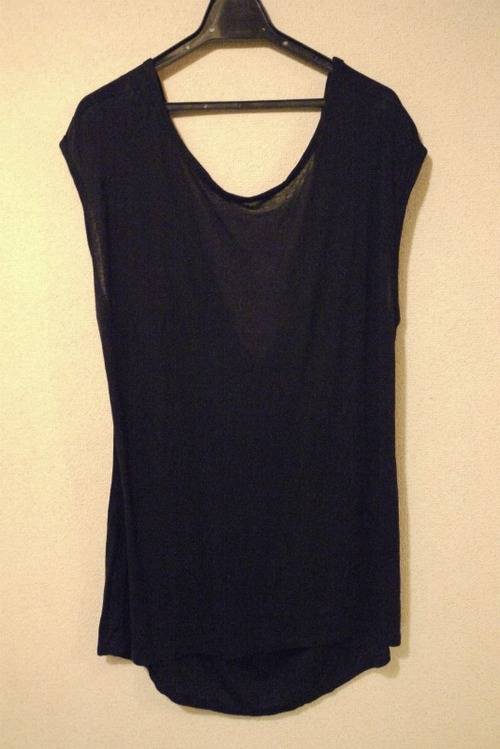 ◆T by ALEXANDER WANG アレキサンダーワン 背中ドレープカットソー◆