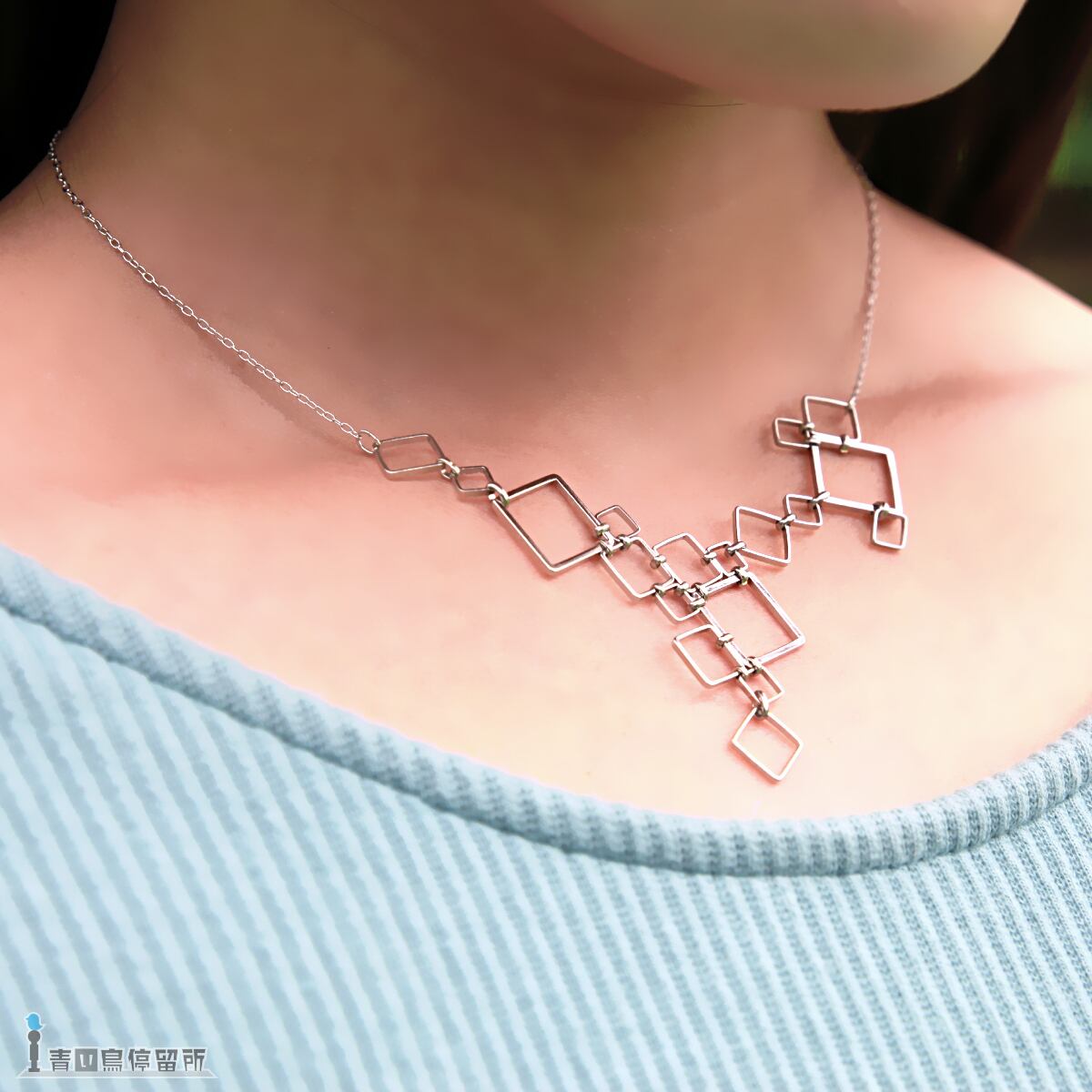 角型幾何学ネックレス | 青い鳥停留所