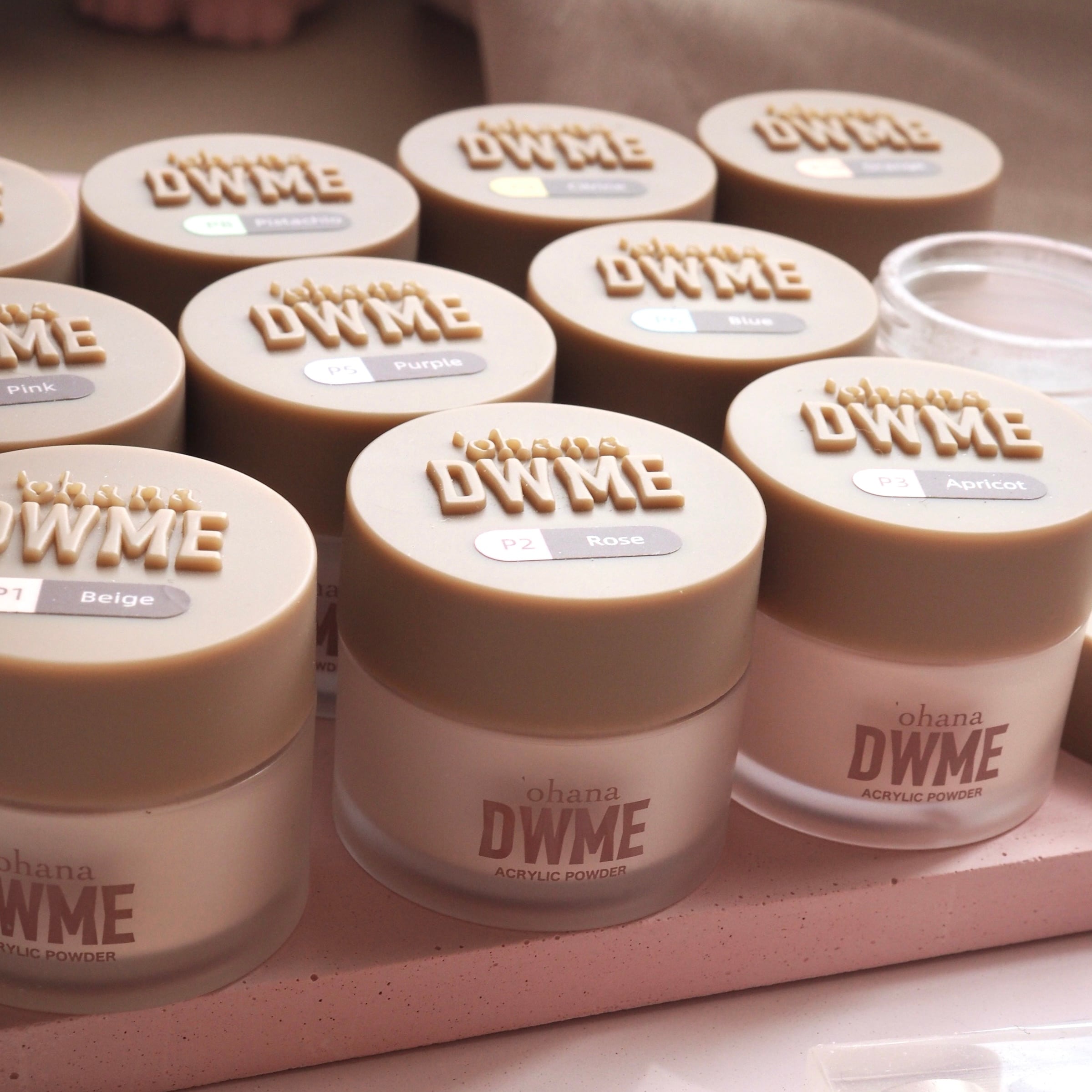 ohana DWME パステルシリーズ アクリルパウダー DWME】pastel & mold set | QUATRE FEUILLES