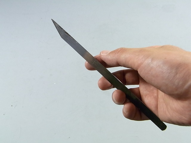 接木刀 細身 右 185mm No.74 兼進 Bonsai Grafting Knife Kaneshin