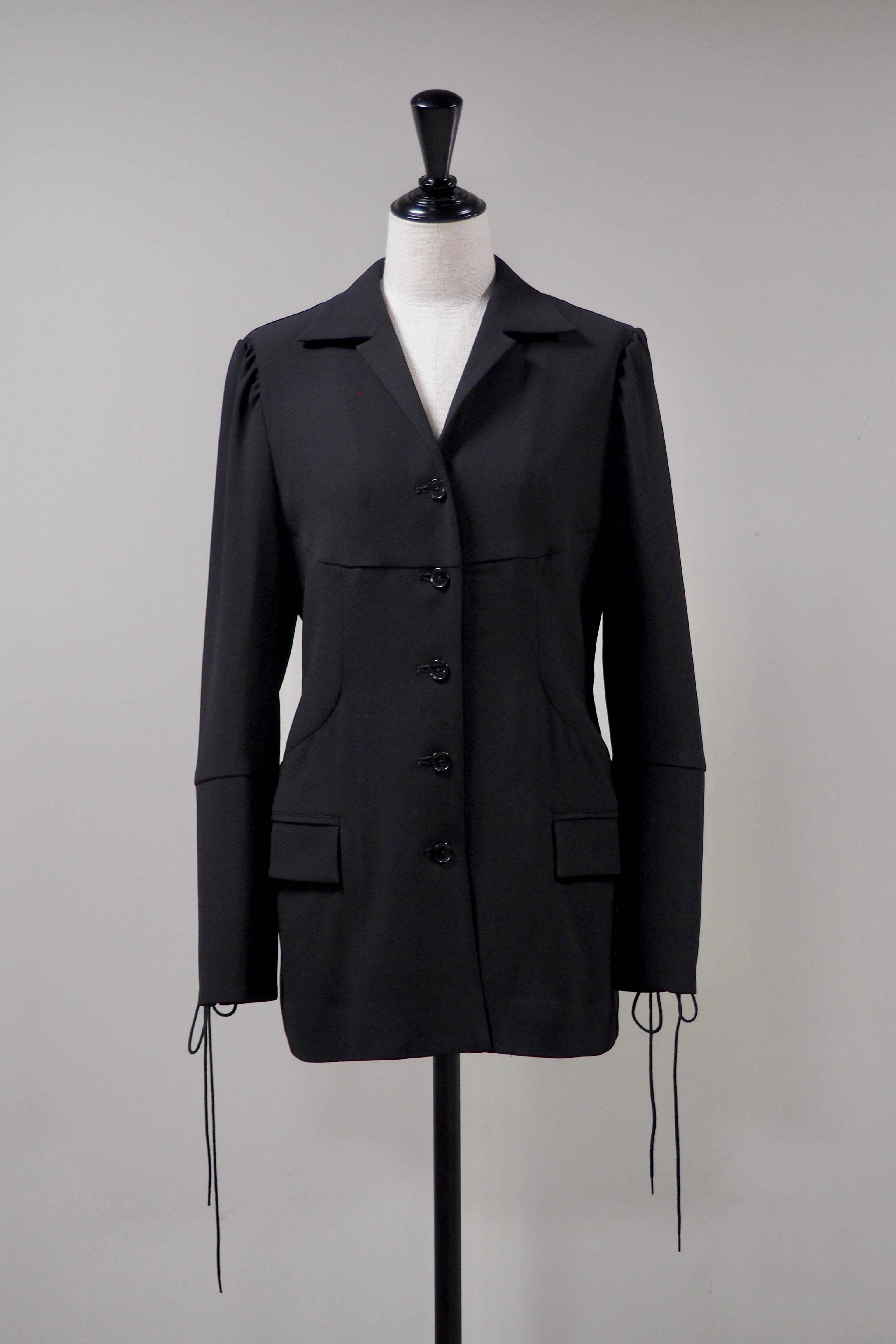 【FETICO】Crepe shirt jacket