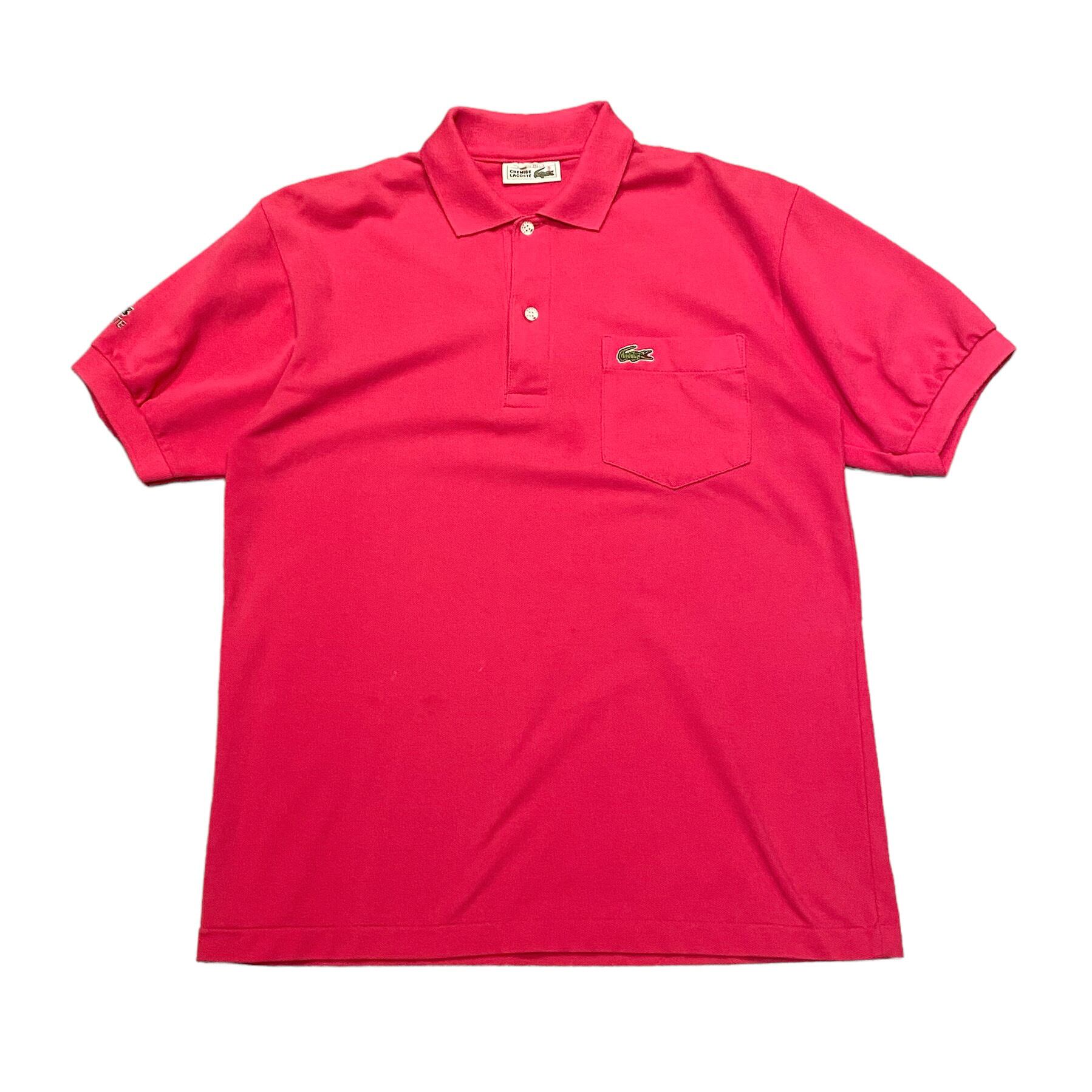 70's フランス製 CHEMISE LACOSTE S/S Polo Shirt L / ラコステ