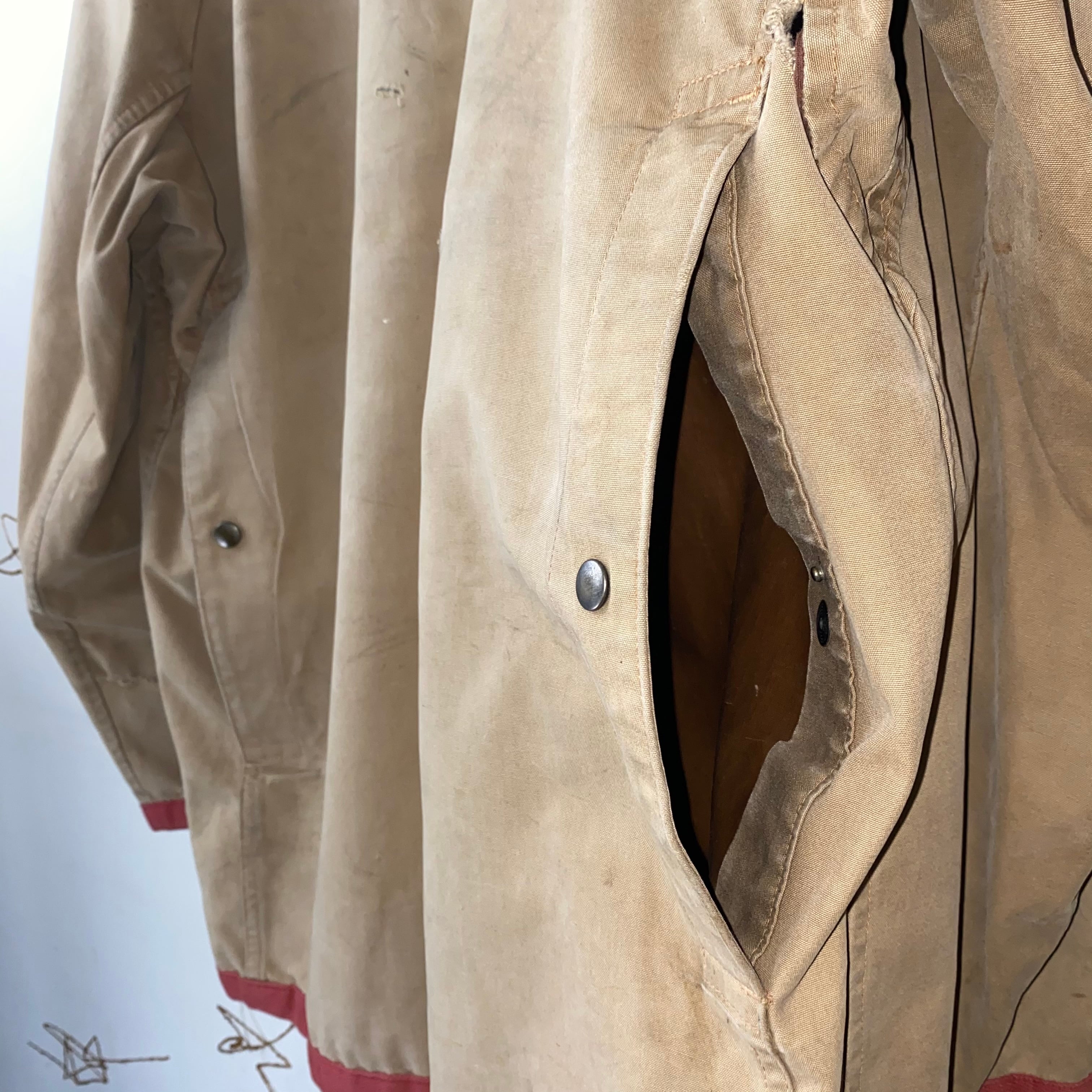 vintage 1960's french ADOLPHE LAFONT hunting jacket | NOIR ONLINE