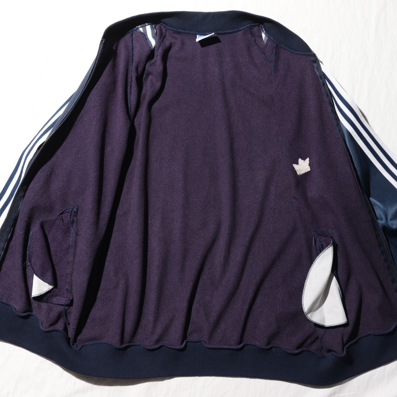 美品 XL ATP Adidas 80s ネイビー トラックジャケット アディダス ジャージ