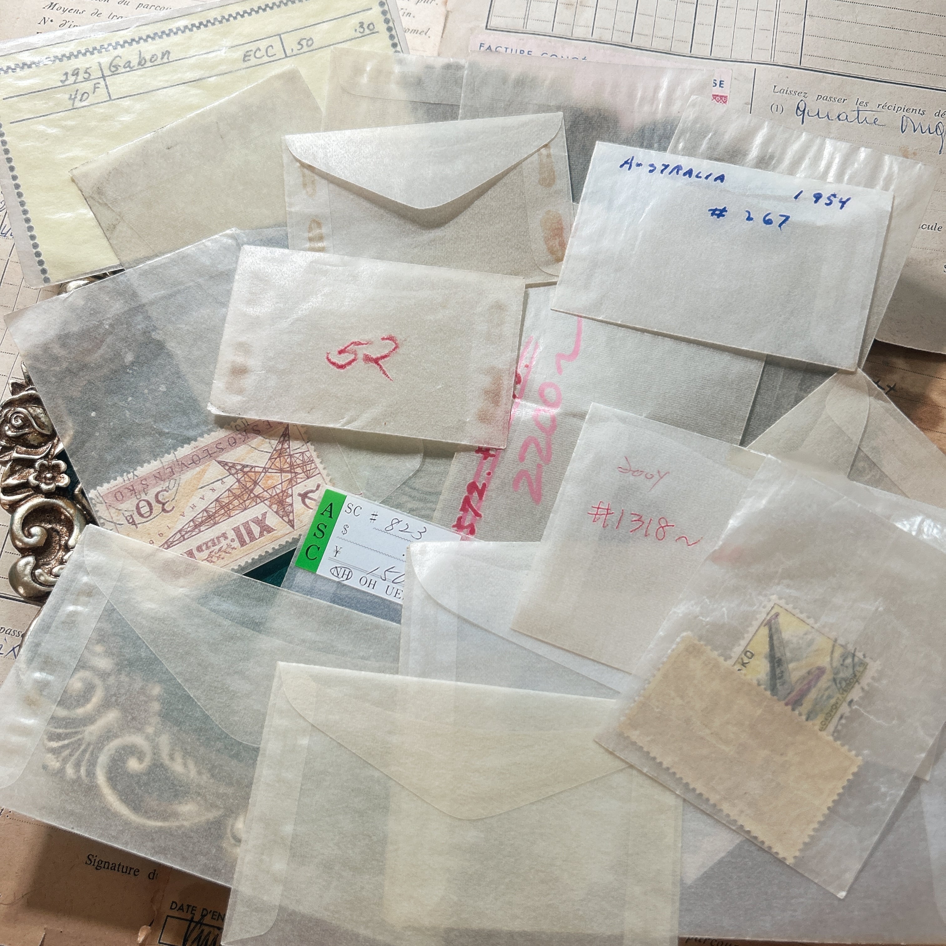 海外紙物　ヴィンテージ Free Sample 封筒　100枚 封筒 | 海外アンティーク屋さん ephemera-pippin