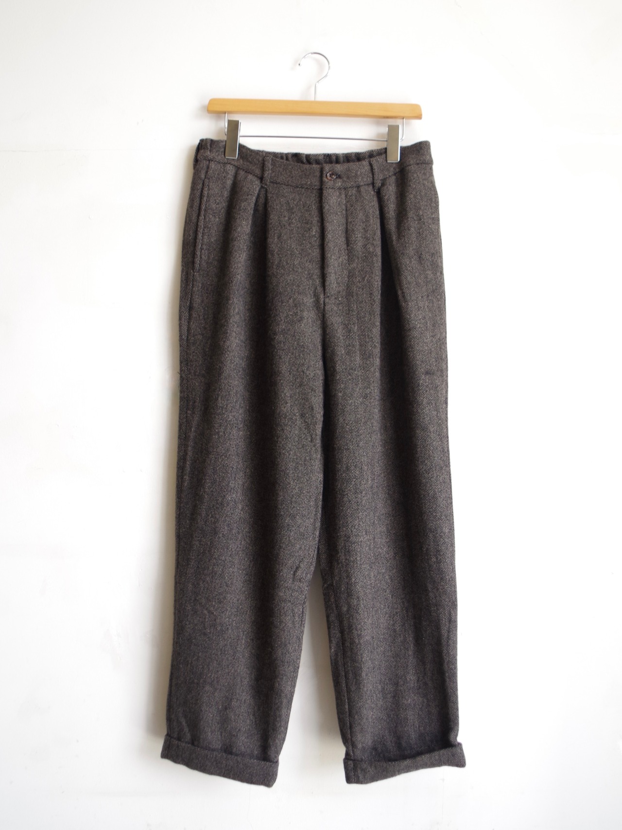 kelen  WOOL TUCK TROUSER  ANDY