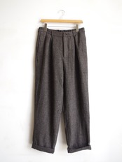 kelen  WOOL TUCK TROUSER  ANDY