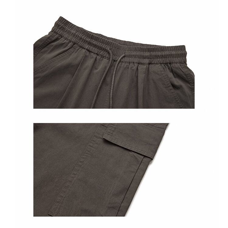 ★LOOSE STRAIGHT CASUAL PARACHUTE PANTS　　　A0713