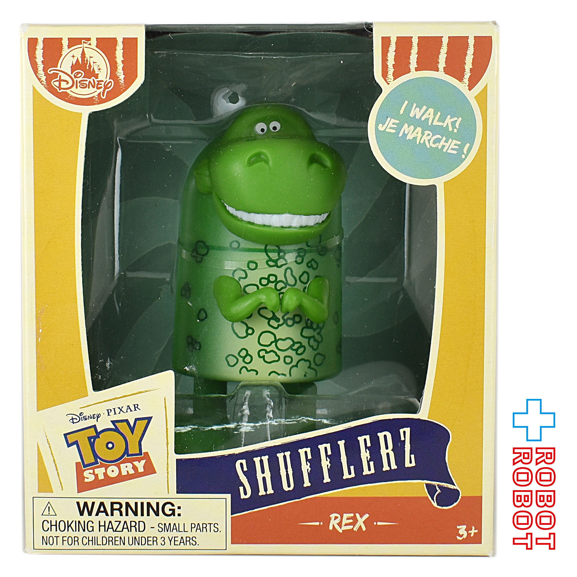 トイストーリー　Shufflerz シャフラーズ　ディズニーストア ディズニーストア トイ・ストーリー シャッフラーズ レックス 未開封