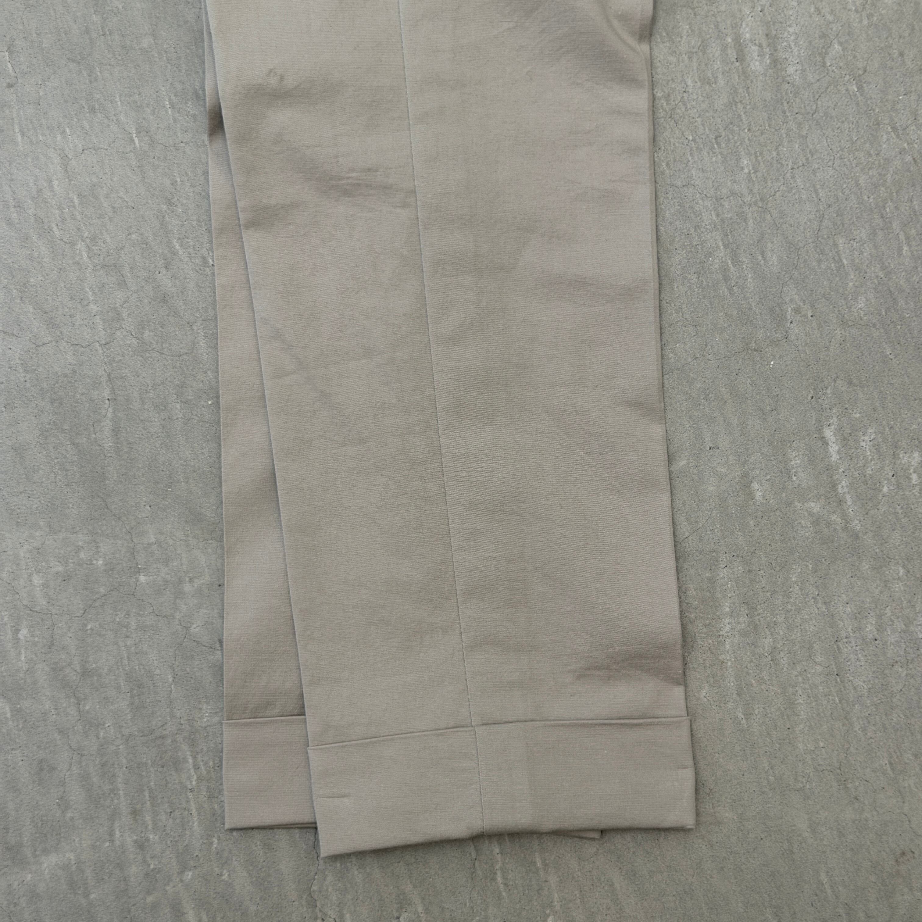ROTA Pants cotton linen beige 48 | ASSET VINTAGE アセットヴィンテージ