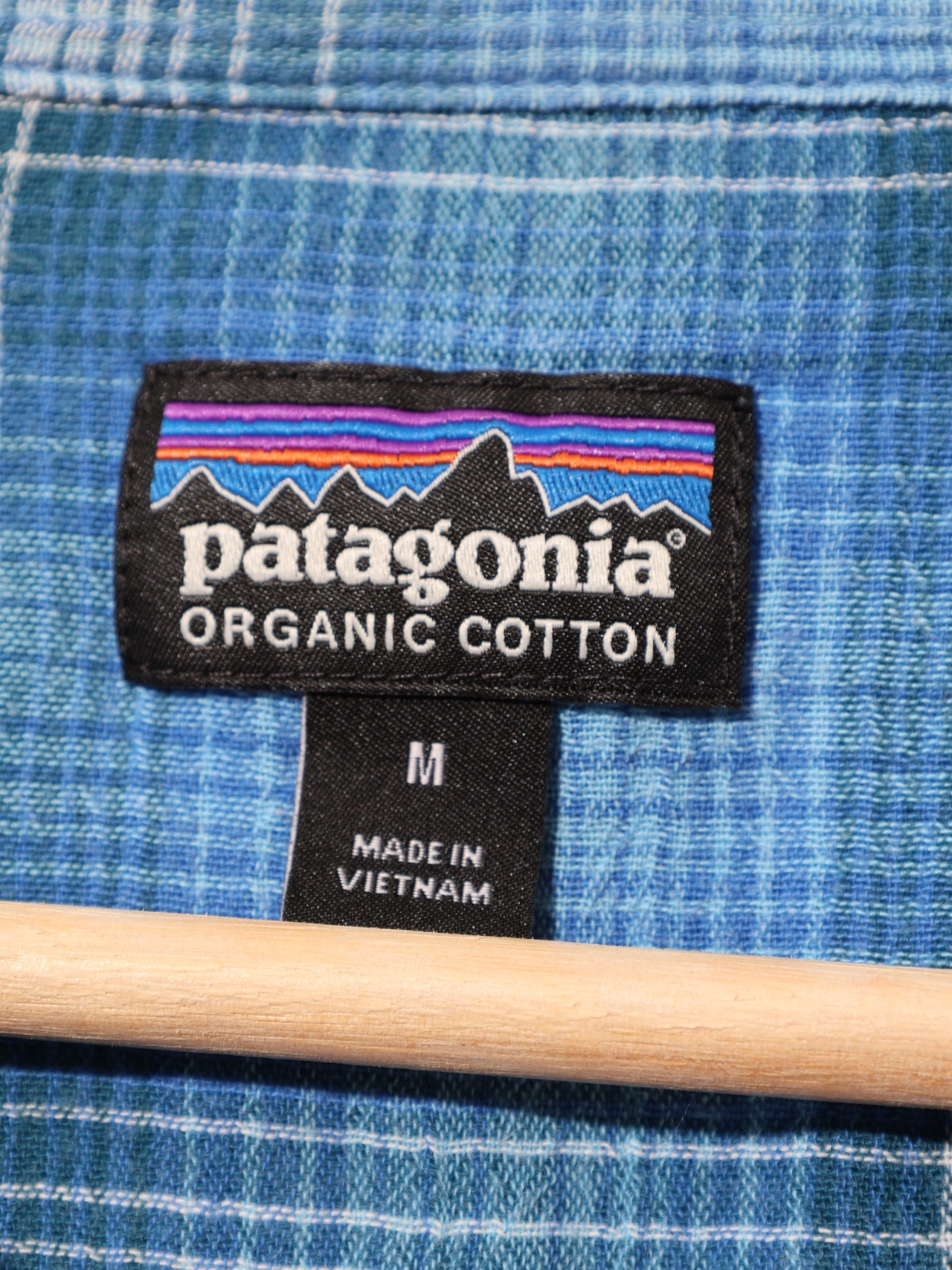 極美品 M 17年 Patagonia Long-Sleeved A/C Shirt オンブレチェック 長袖 パタゴニア