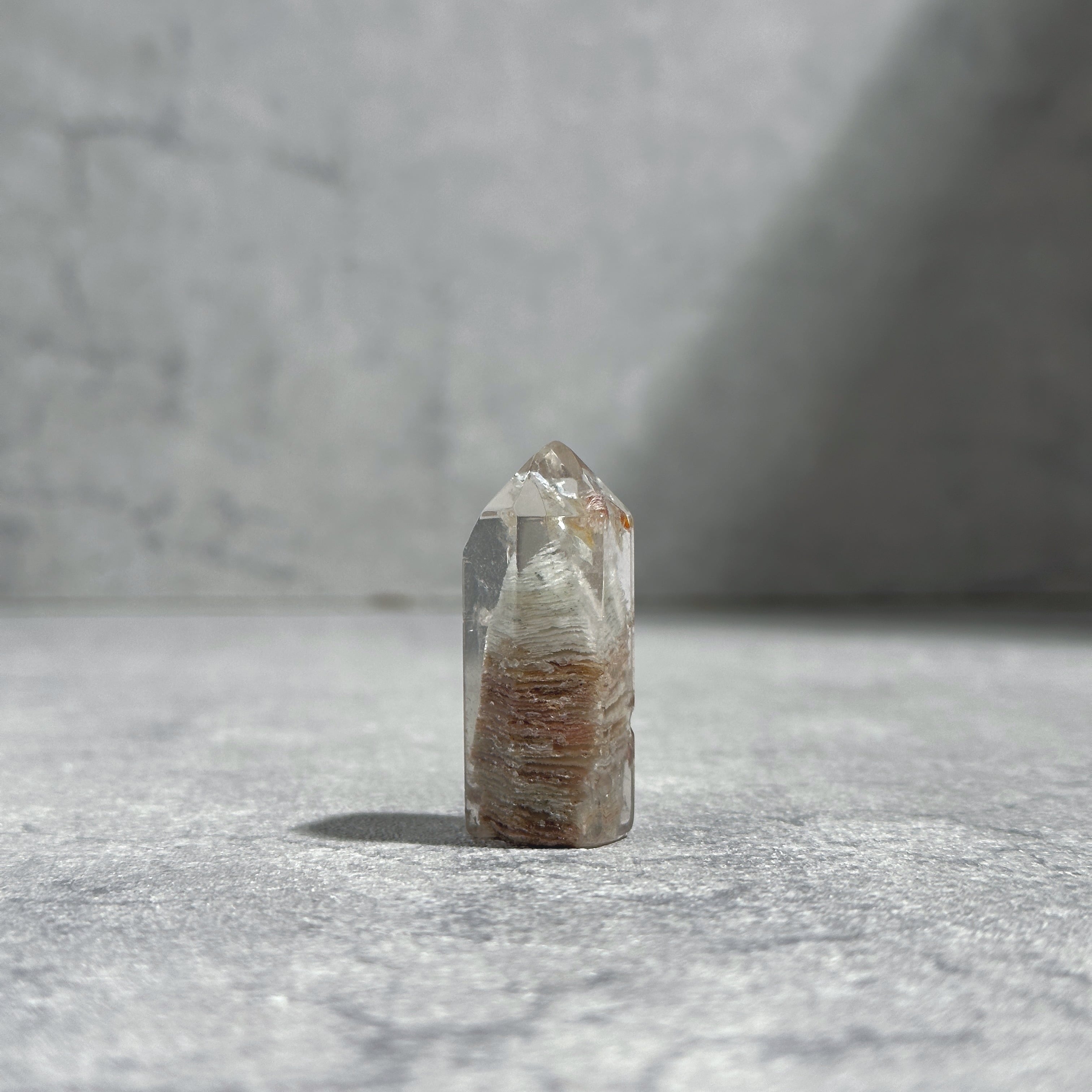高透明ガーデンクォーツタワー天然石 千層ガーデンクォーツ タワー01◇ Garden quartz ◇天然石・鉱物