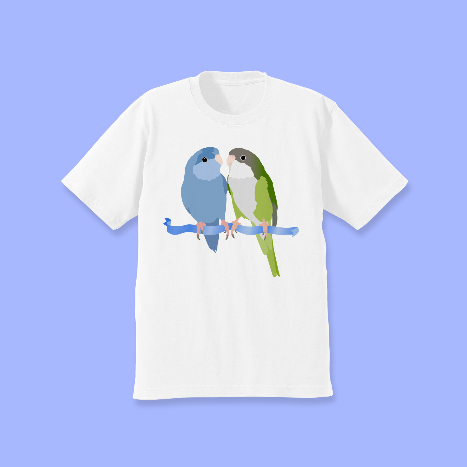 サザナミインコ ユウギリインコ Tシャツ