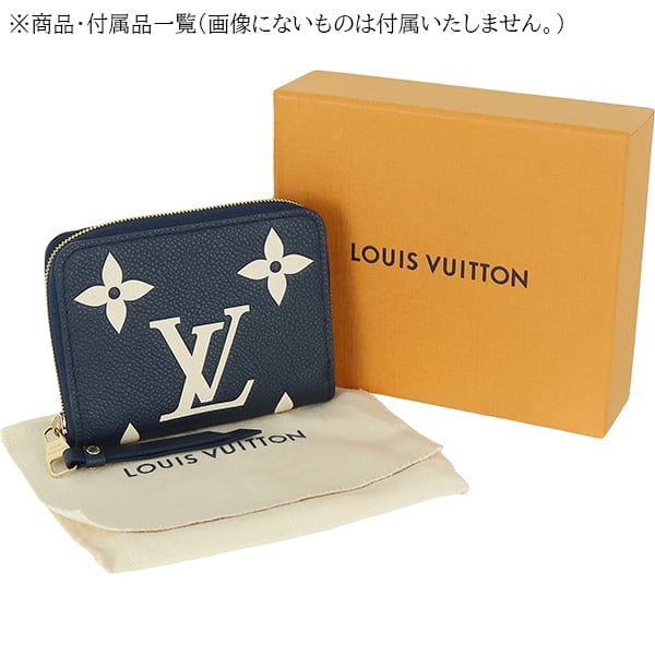 New LOUIS VUITTON ルイヴィトン ジッピーコインパース モノグラムアン