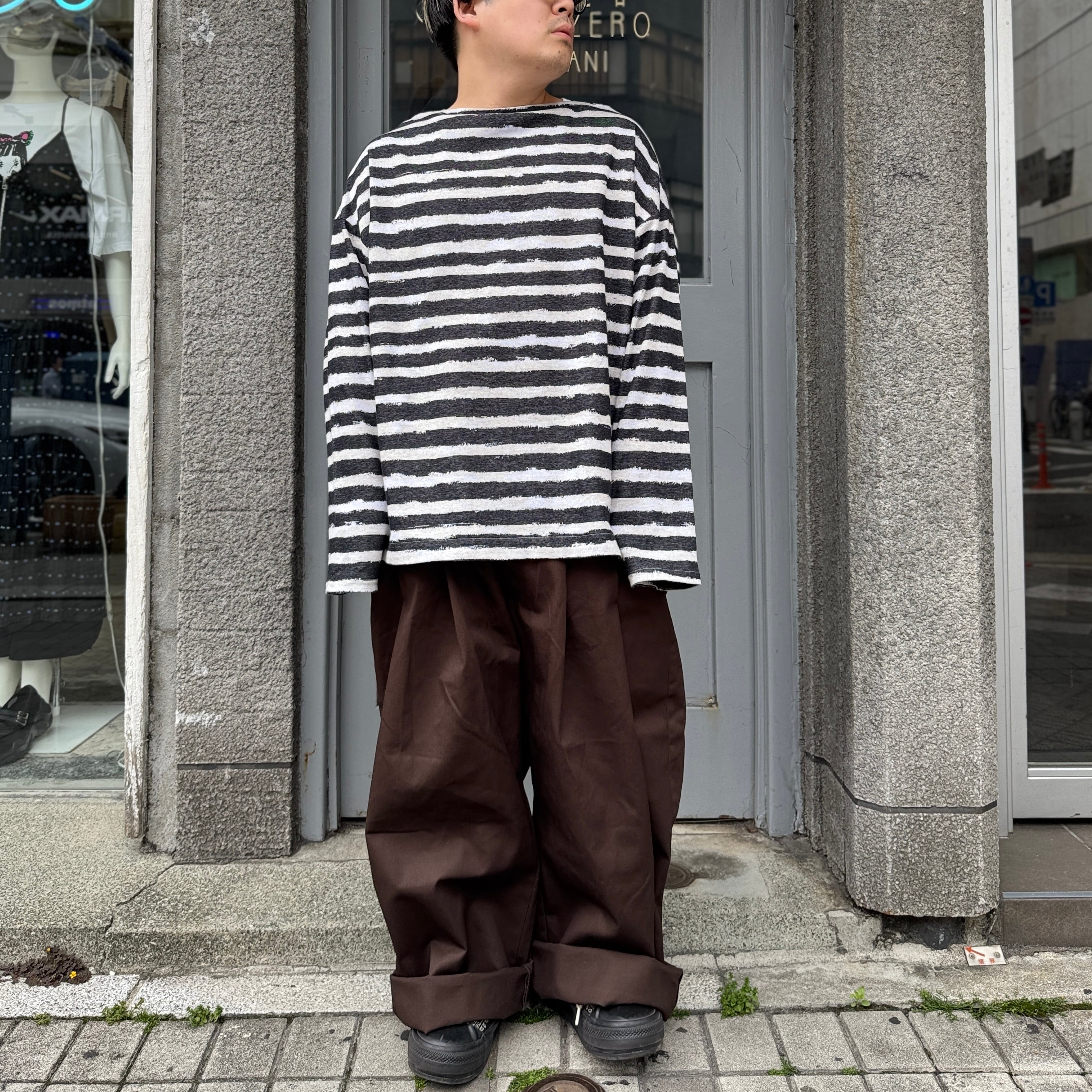 SHINYAKOZUKA / BAGGY WITH DICKIES(ISSUE#8) / BLACK | ふぁいん