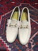 .GUCCI LEATHER HORSE BIT LOAFER MADE IN ITALY/グッチレザーホースビットローファー 2000000033563