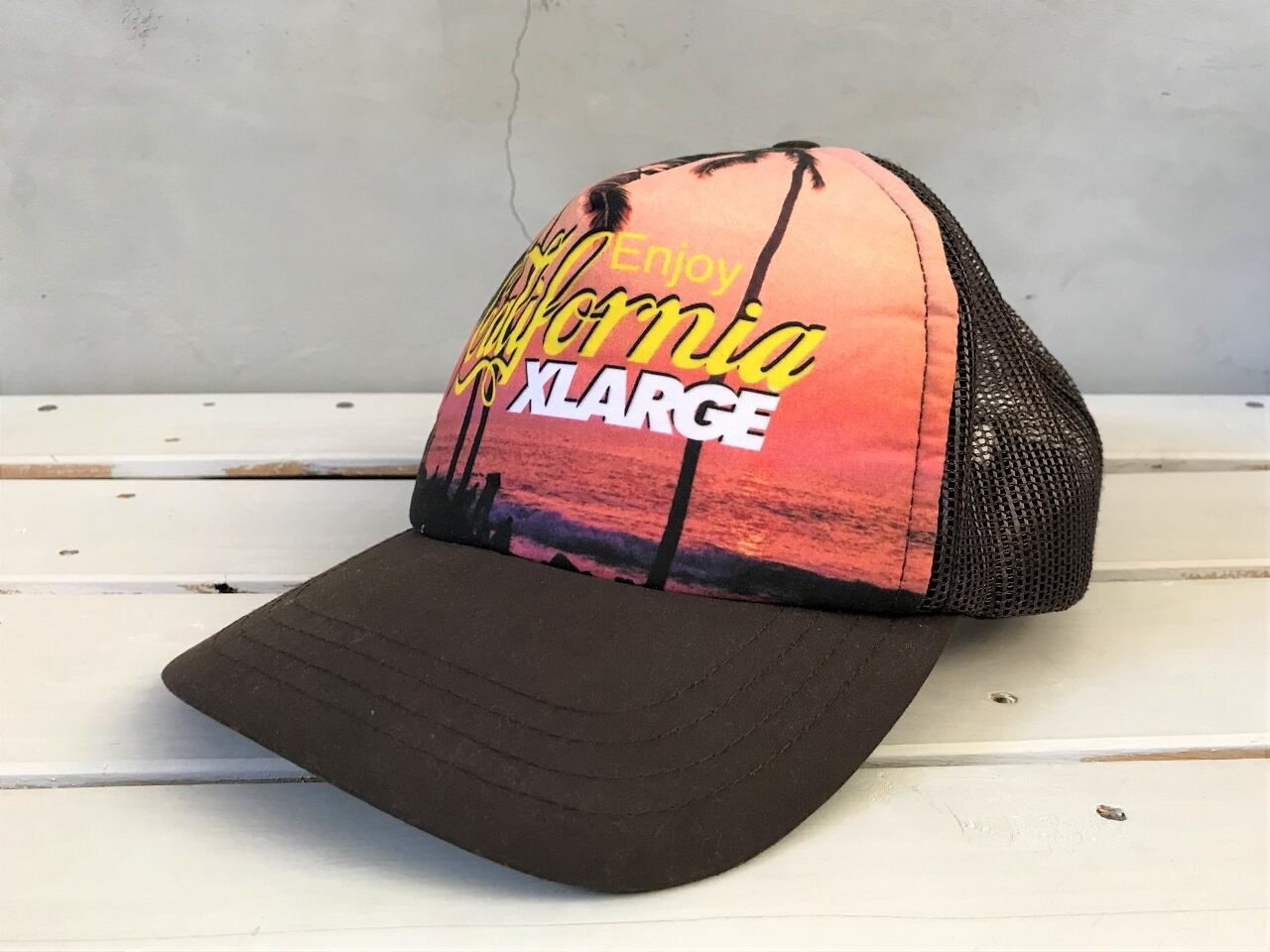 90s X-LARGE five panels mesh cap
