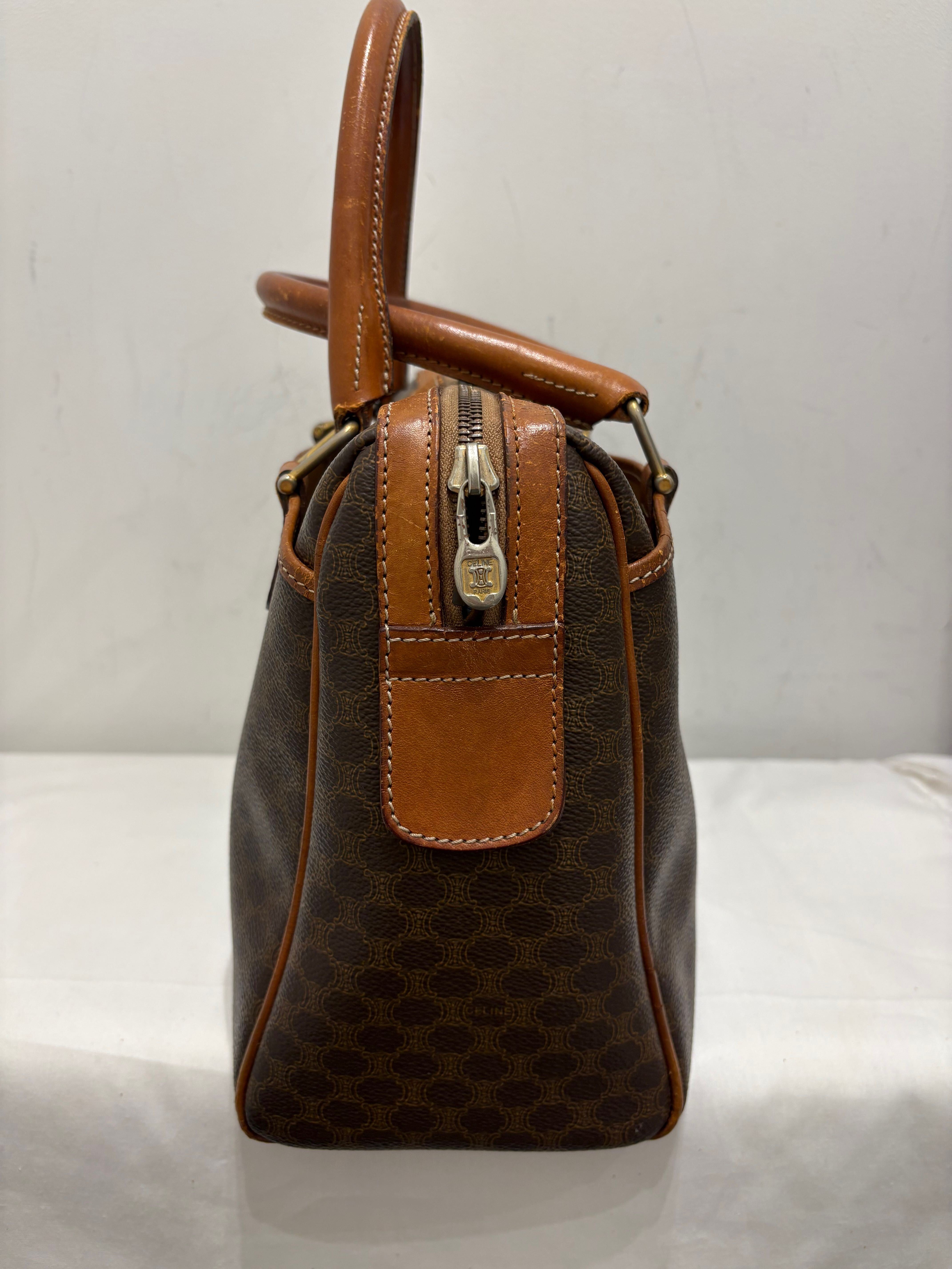CELINE / vintage macadam mini boston bag. | AURA JAPON