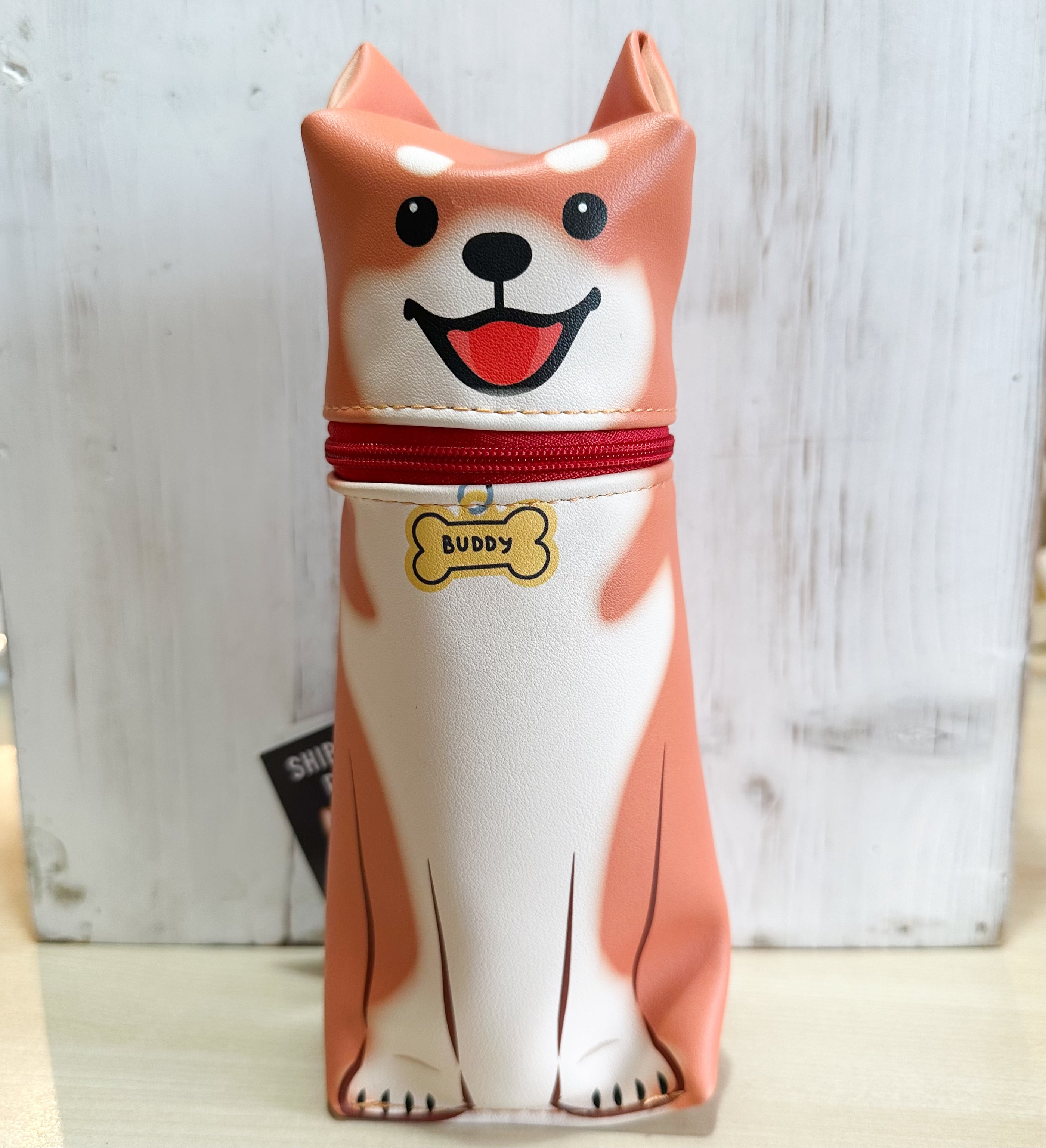 柴犬ポーチ 赤柴