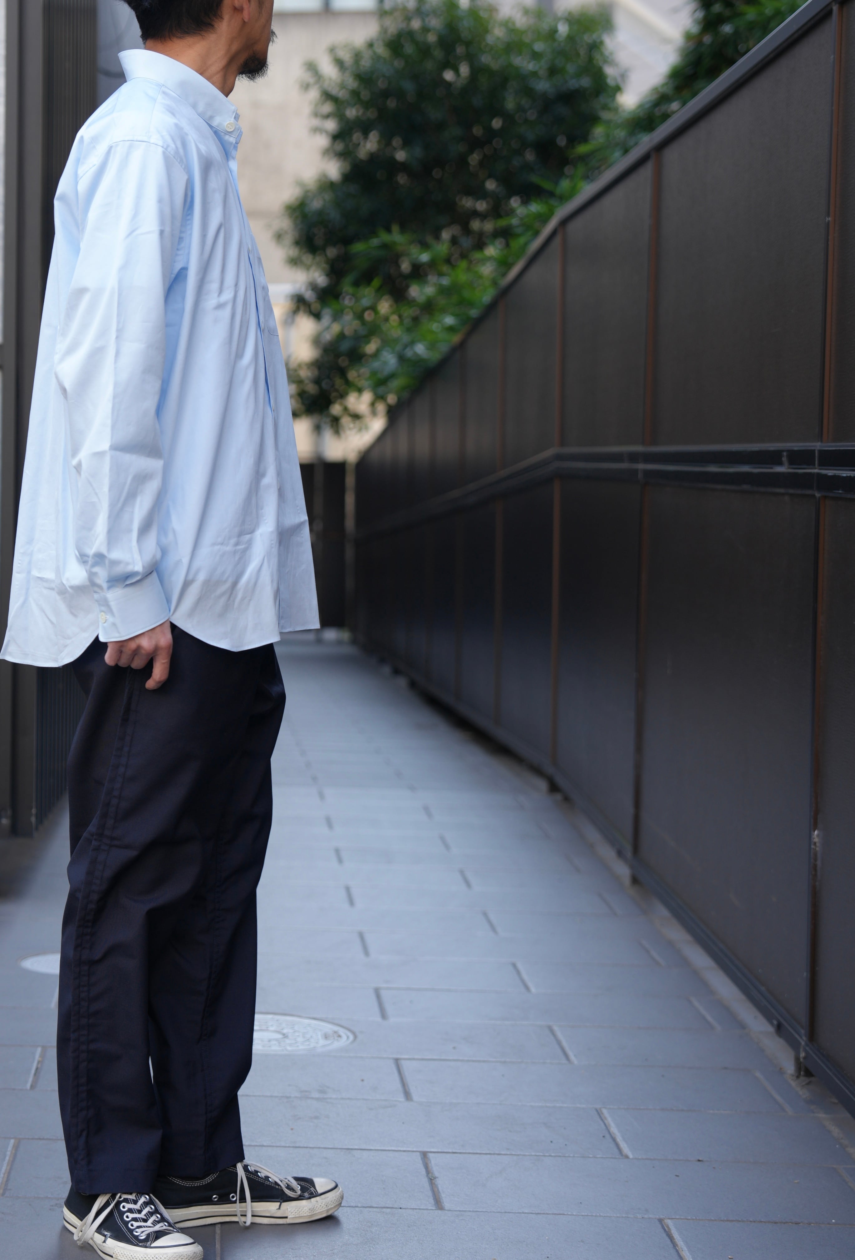 Sans limite(サンリミット) / TWトロゴムパンツ -navy-(S2303072 Sans limite(サンリミット) / TWトロゴムパンツ -navy-(S2303072