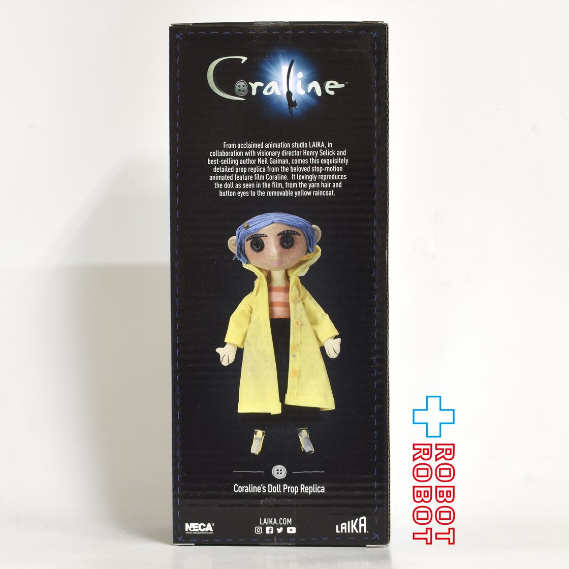 NECA コララインとボタンの魔女 ドール レプリカ 再販 新パッケージ 未 