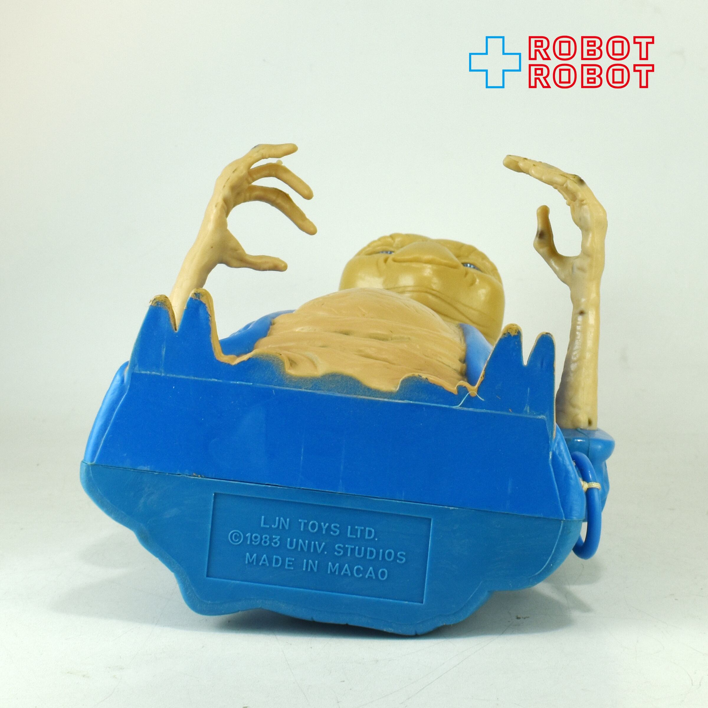 No.416 E.T. トーキングフィギュア英語版 ジャンク品 LJN社 E.T トーキング フィギュア 1982 青ガウン 開封 箱入 | ROBOTROBOT