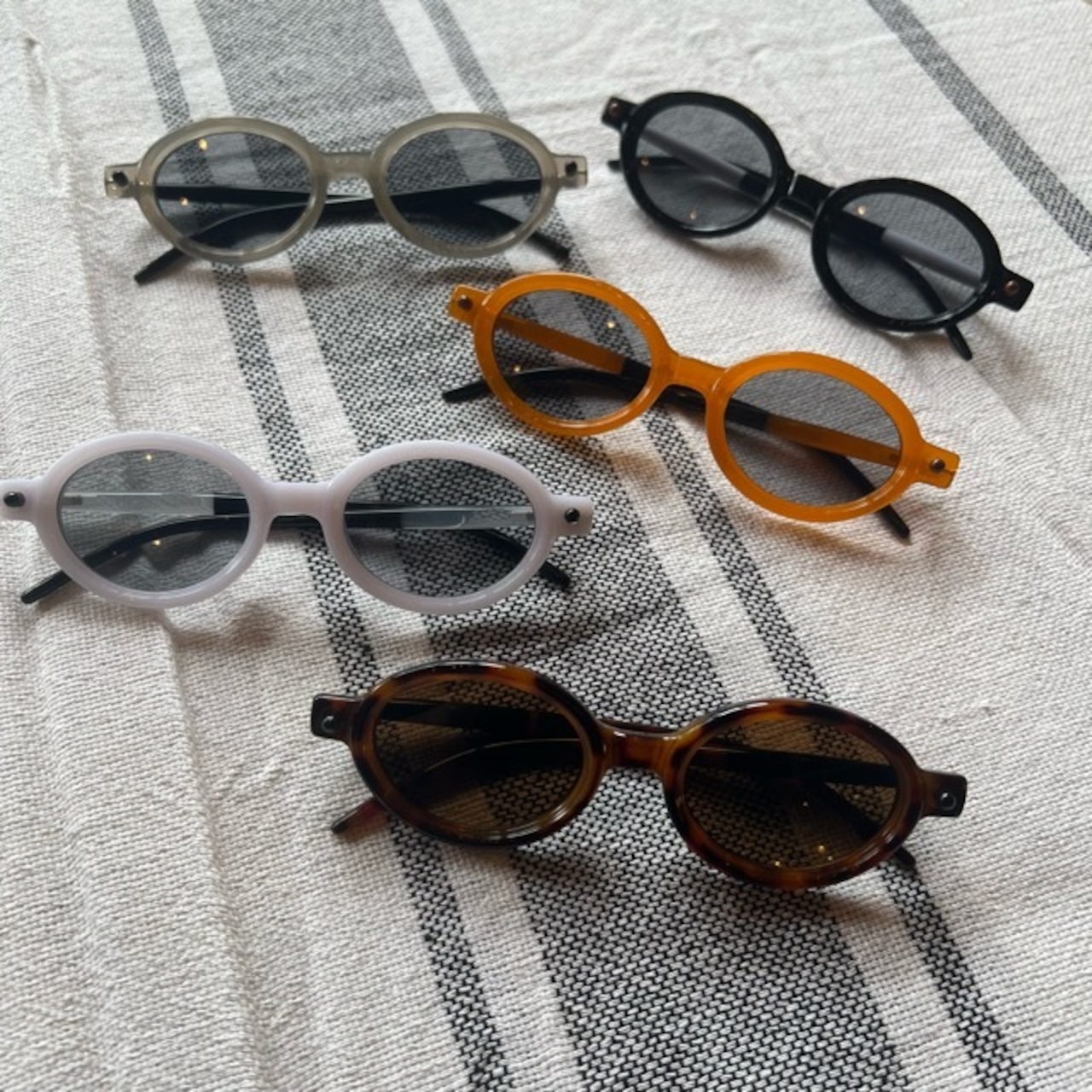 TOPANGA Accessory Bicolor oval Sunglasses 5Color バイカラーオーバルサングラス 5色 サングラス オーバル プレゼント