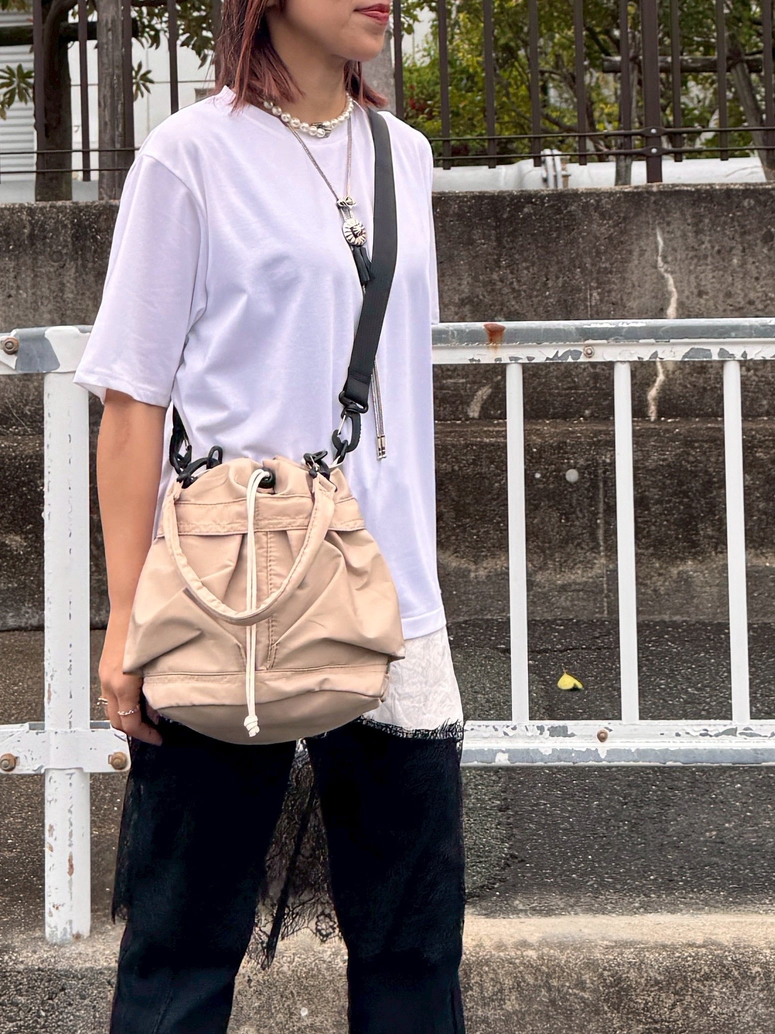 TORA2way巾着バッグ 26-0157 | TRANOI.offical STORE