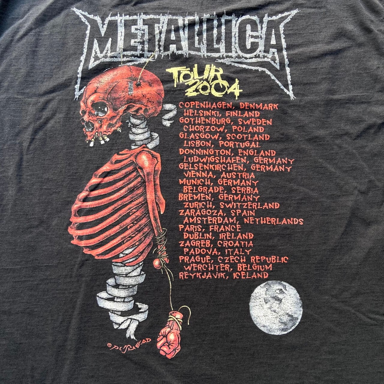 ヴィンテージ VINTAGE  METALLICA/メタリカ 両面プリントTシャツ メンズ XL