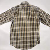 Reyn’s GANT レインズ・ガント Woodbridge Collection チェック 長袖シャツ 15 1/2-34/イエロー×ブルー メンズ ユニオンチケット
