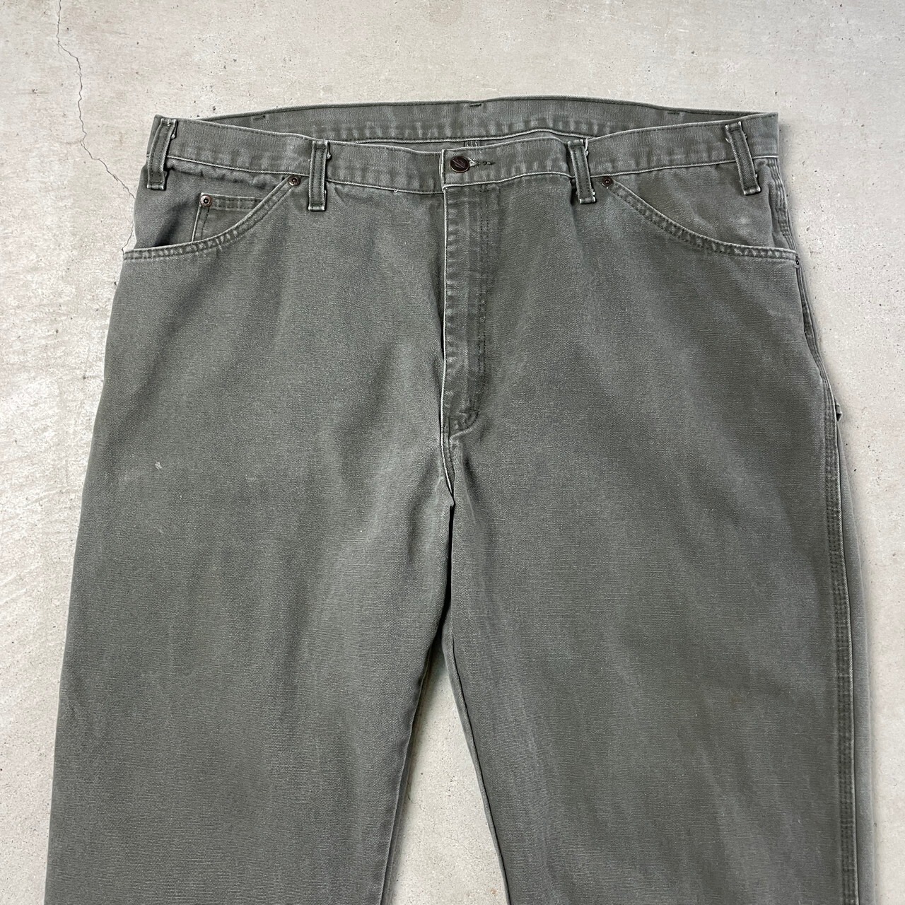 Dickies ディッキーズ ダック地 ワイド ワークパンツ ペインターパンツ 