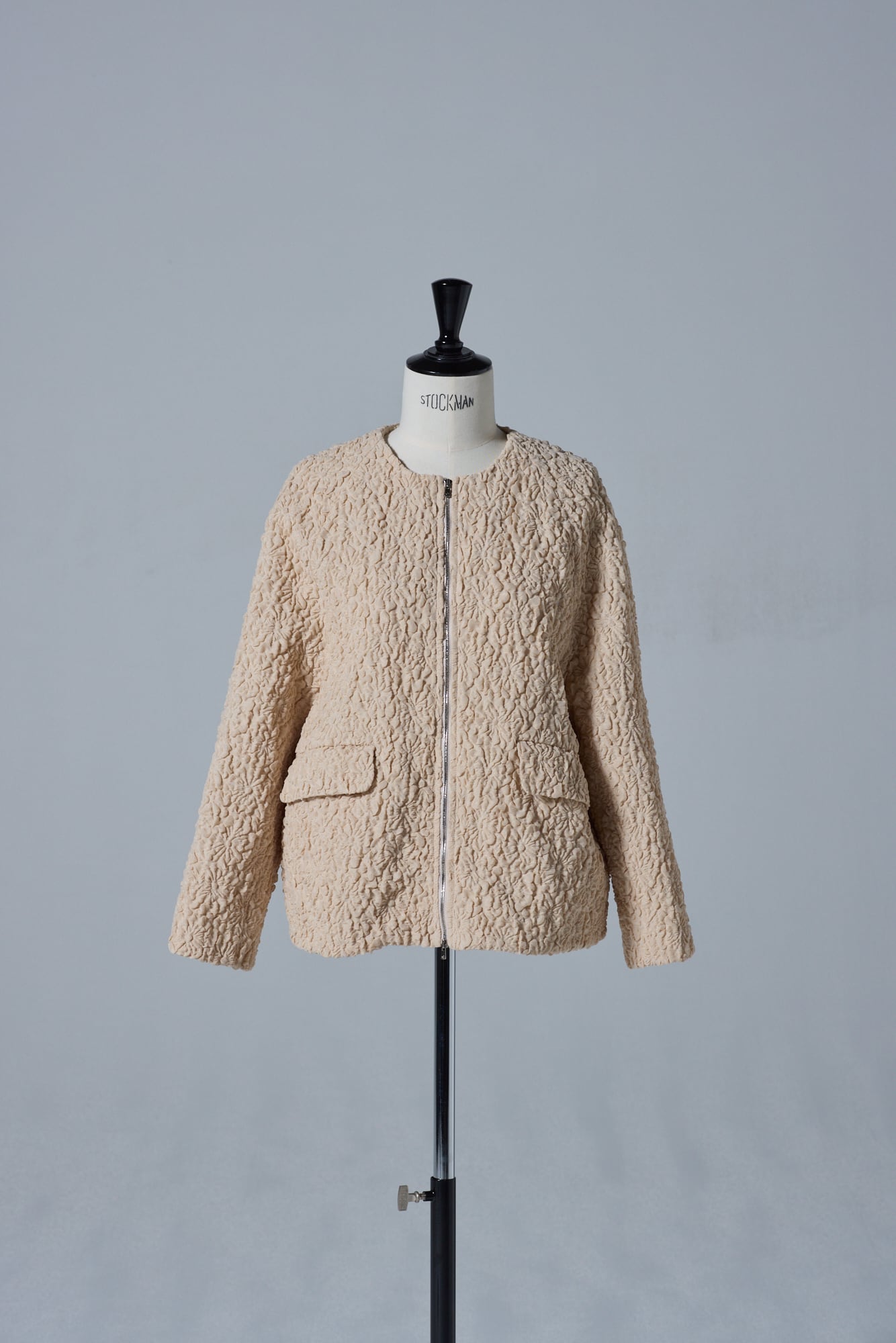 FLOWER MATELASSE BLOUSON 26SS19