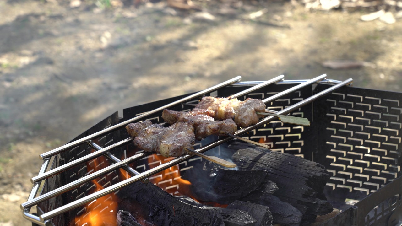 ロダン焚火台対応　ミカヅキロストル “Cour クール”ステンレス（電解研磨）