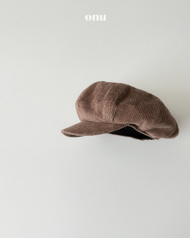 予約⌇onu/ Corduroy waffle hat