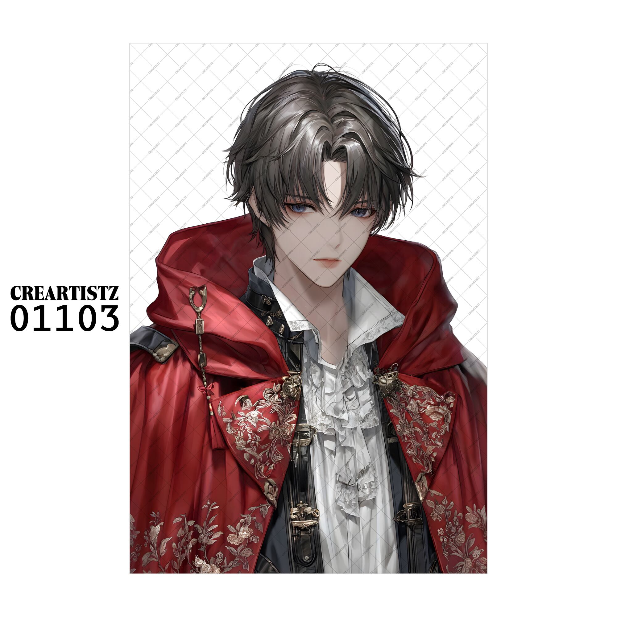 01103 ボーイ クール オリジナル ペーパー/ステッカー 4枚セット CREARTISTZ