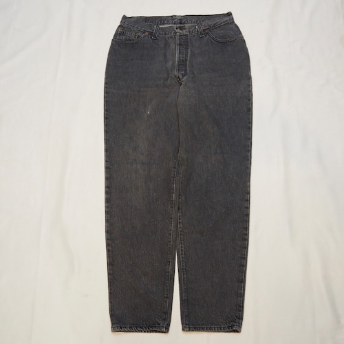 80’s Levi’s 501-6158 Black Denim 先染め 31×30