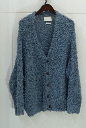 YOKE BUSHY COTTON CARDIGAN